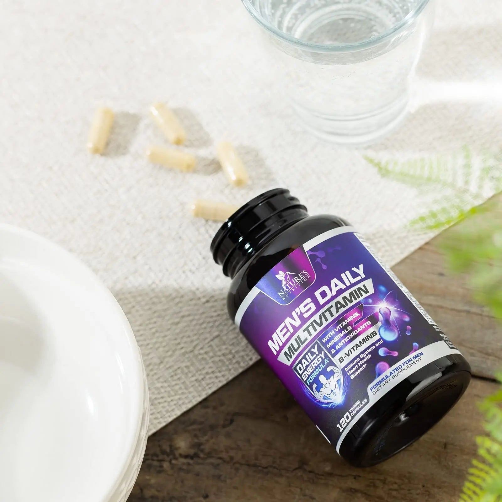 Multivitamin for Men - Advanced Supplement with Full-Spectrum Formula, Essential Vitamins A, C, D, E, & Zinc - High Potency B Vitamins Multi Nature's NutritionAu supplements