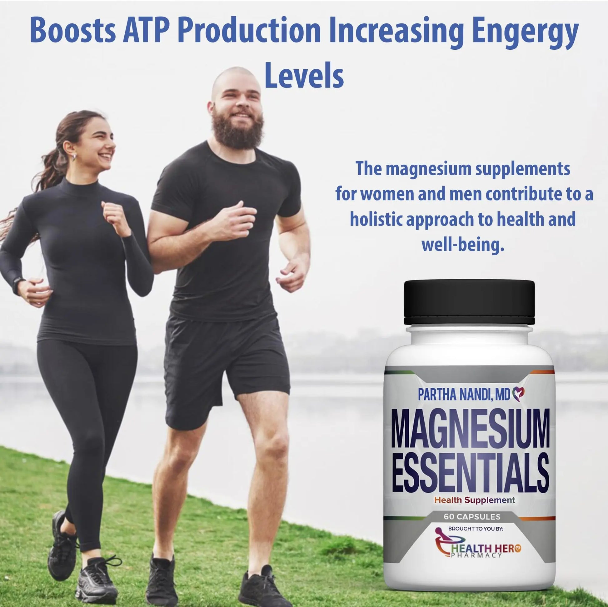 Triple Magnesium Citrate, Malate & Glycinate Complex Supplement – Supports Sleep, Stress, Muscle, Nerve & Heart Health – Advanced High-Absorption Formula – 235mg – 60 Capsules Partha Nandi, MDnz supplements