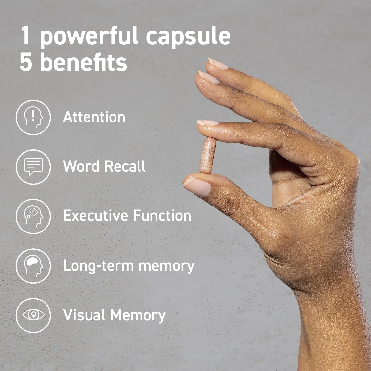 CocoaVia Memory & Focus Brain Supplement, 90 Day, Cocoa Flavanol Blend, Lutein, Added Caffeine for Boost. Improve Cognitive Function, Attention, Vegan & Plant Based, 90 Capsules CocoaViaAu supplements