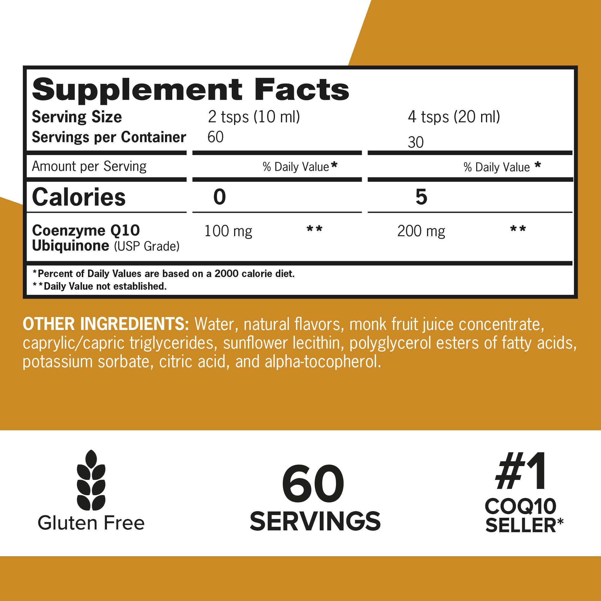 Qunol Liquid CoQ10 100mg, Superior Absorption Natural Supplement Form of Coenzyme QunolUS supplements