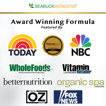 SeabuckWonders Sea Buckthorn Oil Blend, Omega-7 Complete, Max Potency, 120 Count SEABUCKWONDERSUS supplements