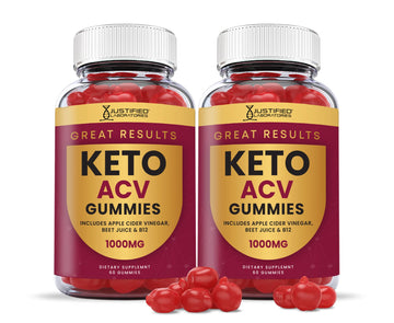 Justified Laboratories (2 Pack) Great Results Keto ACV Gummies 1000MG Justified LaboratoriesUS supplements
