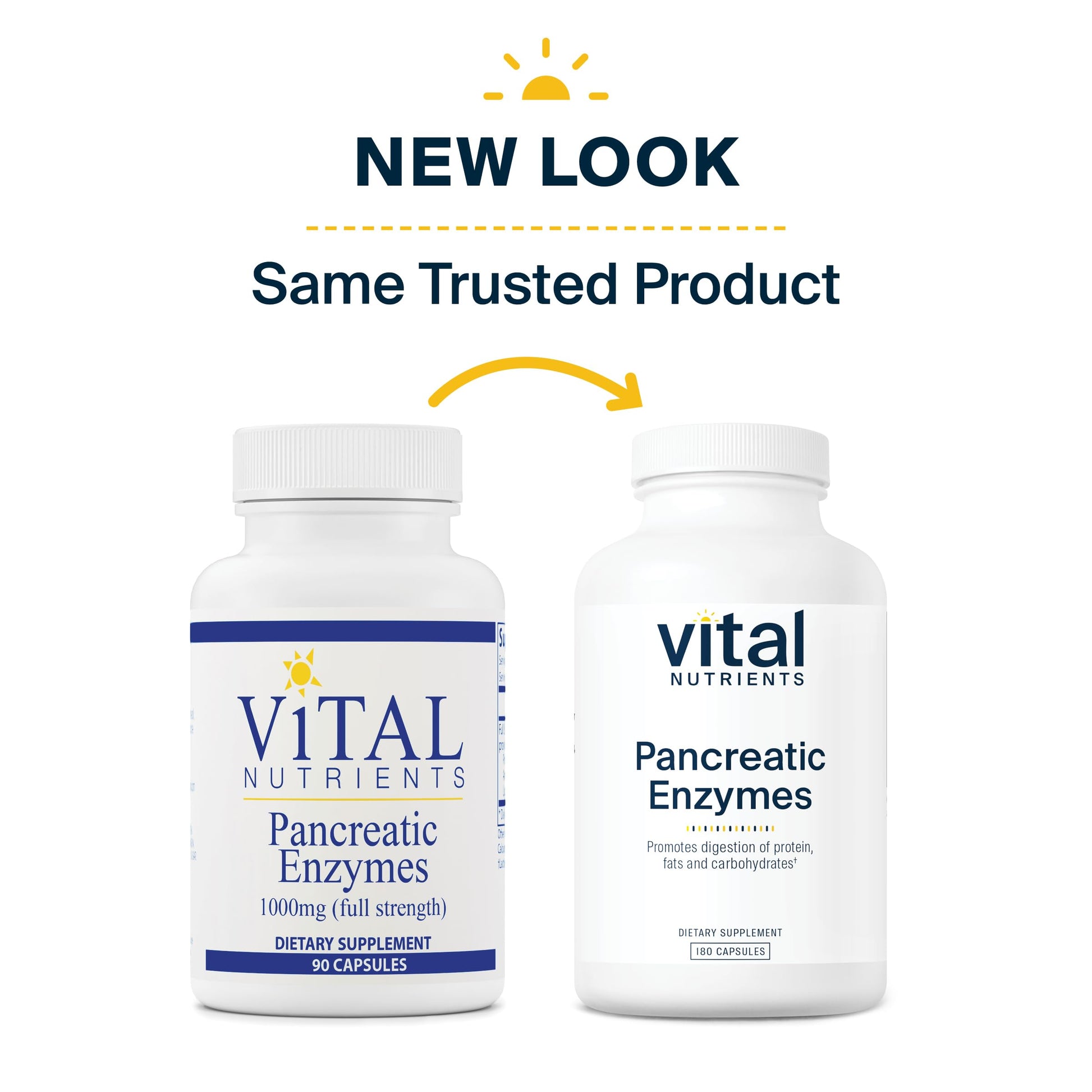 Vital Nutrients Pancreatic Enzymes 1000mg (Full Strength) | Pancreatin Digestion Supple Vital NutrientsAu supplements