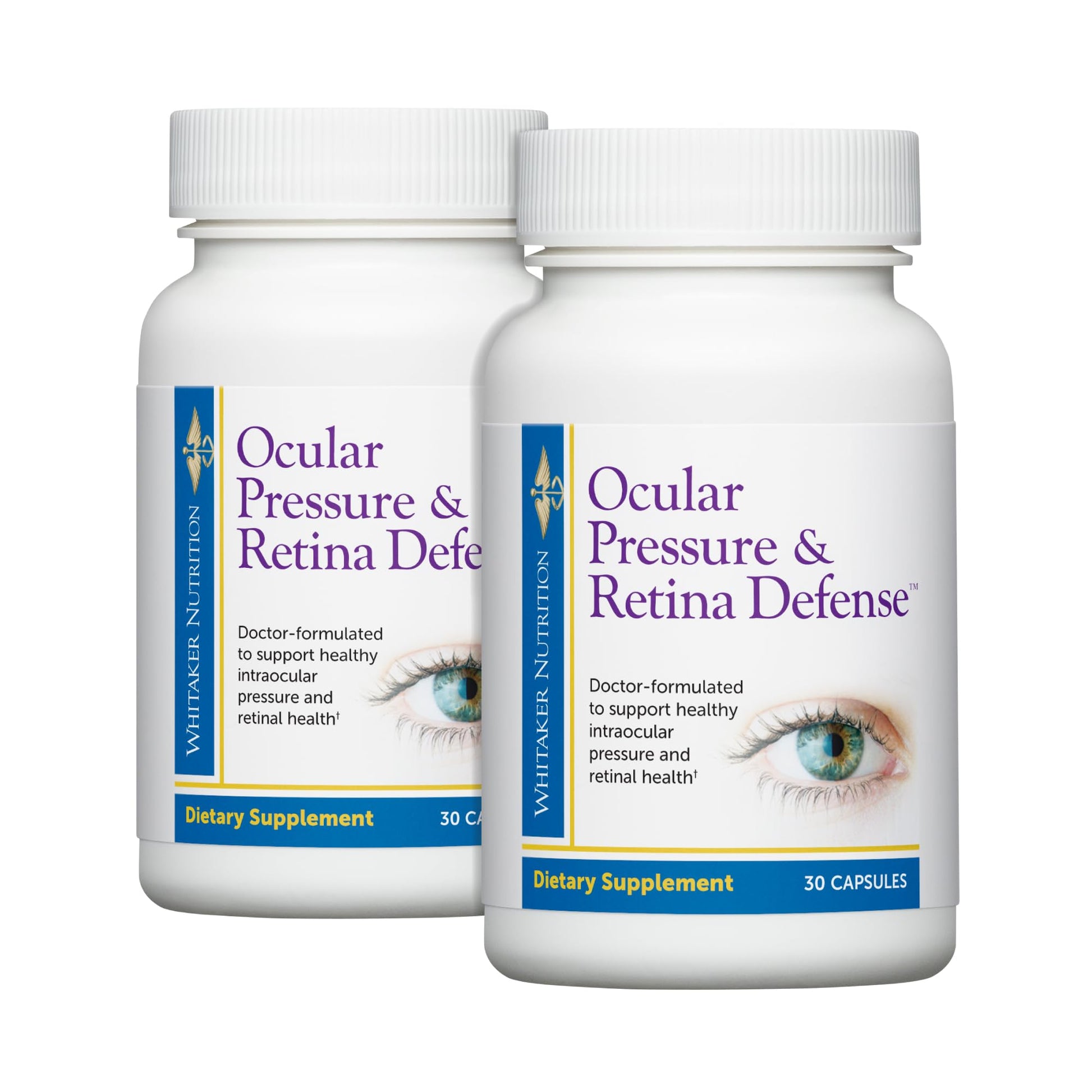 DOCTORS' PREFERRED Dr. Whitaker Ocular Pressure & Retina Defense Supplement to Support Healthy Intraocular Pressure Levels, Circulation & Eye Tissue (60 Capsules) DR.WHITAKERAu supplements