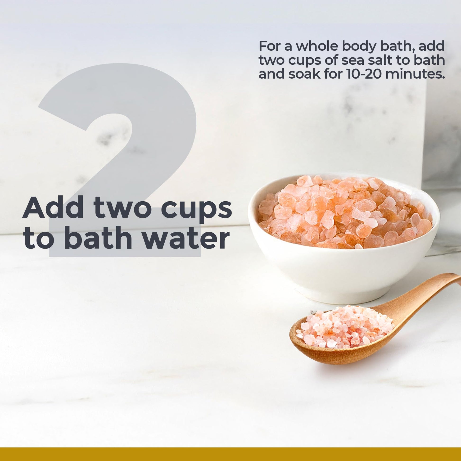 Premier Research Labs Medi-Soak - Bath Salts for Foot and Body Soak, Sea Salt Bath for Women and Men, Relaxing Mineral Bath Soak, Gentle Exfoliant, Organic, Vegan, No Added Fillers - 2 Lb Premier Research LabsAu supplements