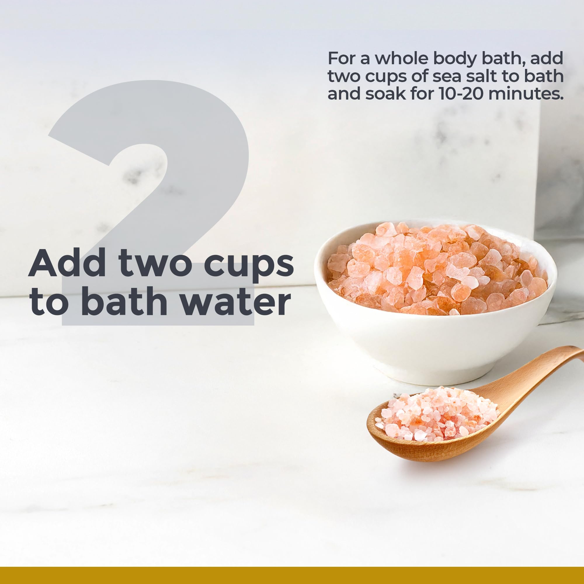 Premier Research Labs Medi-Soak - Bath Salts for Foot and Body Soak, Sea Salt Bath for Women and Men, Relaxing Mineral Bath Soak, Gentle Exfoliant, Organic, Vegan, No Added Fillers - 2 Lb Premier Research LabsAu supplements