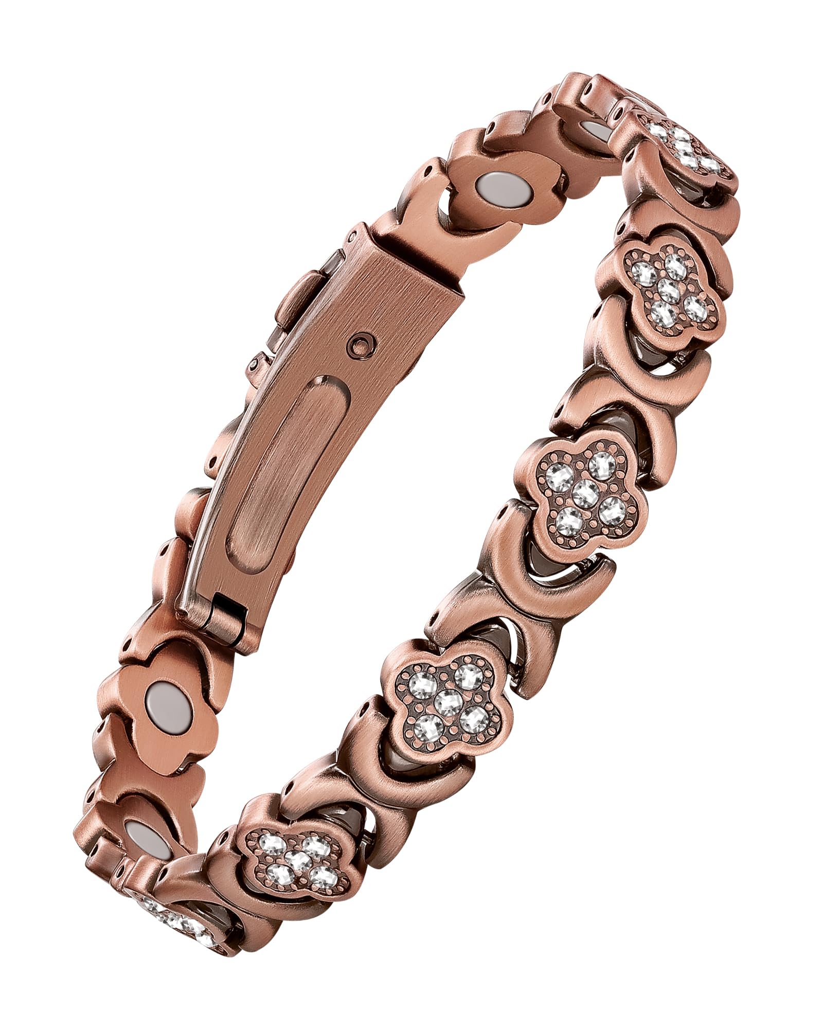 Jecanori Women's Pure Copper Bracelet, Ultra Strength Magnetic Copper Bracelets for Women JecanoriAu supplements
