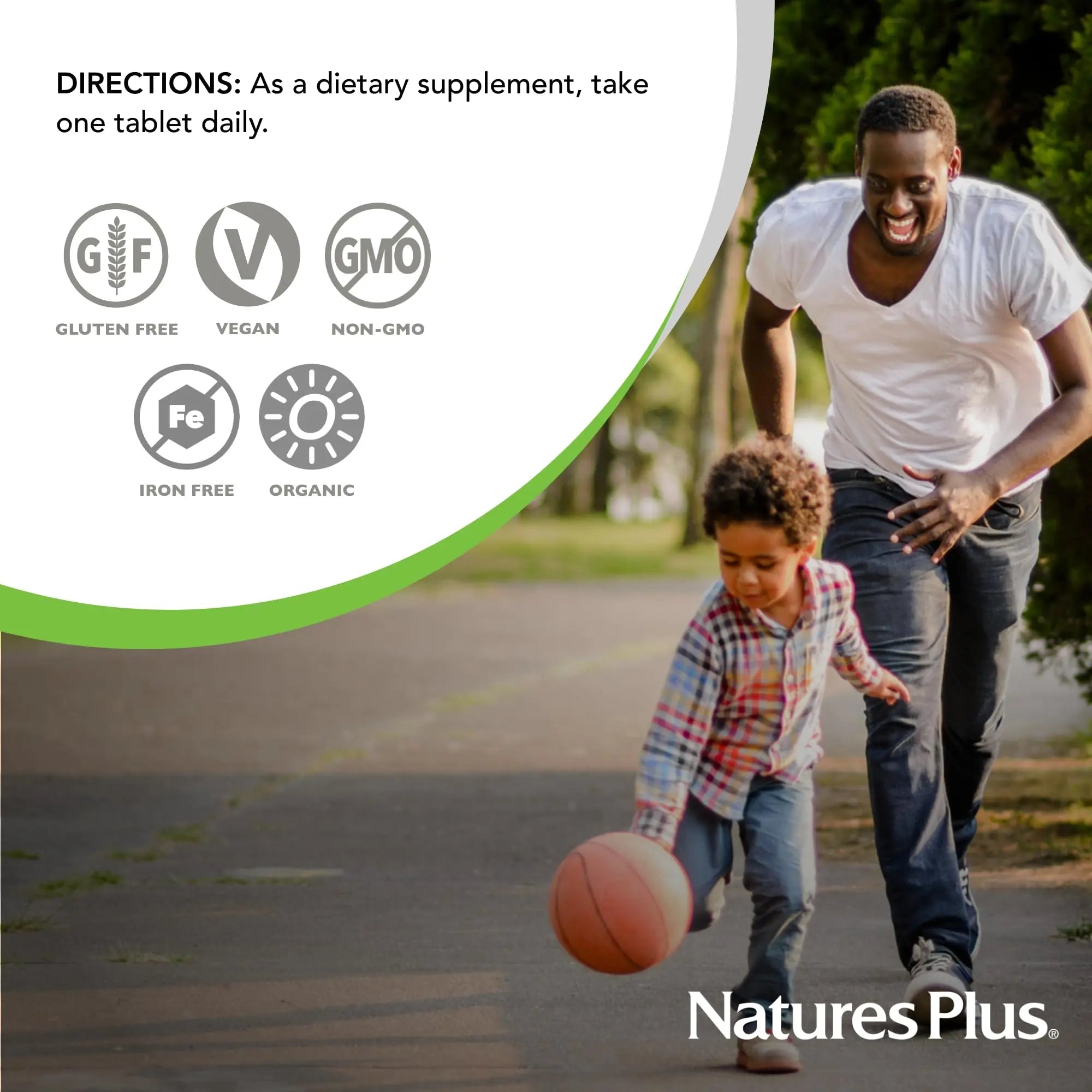 NaturesPlus Source of Life Garden Men’s Once Daily Multivitamin - 30 Tablets - Supports Energy & Stamina Nature's PlusAu supplements