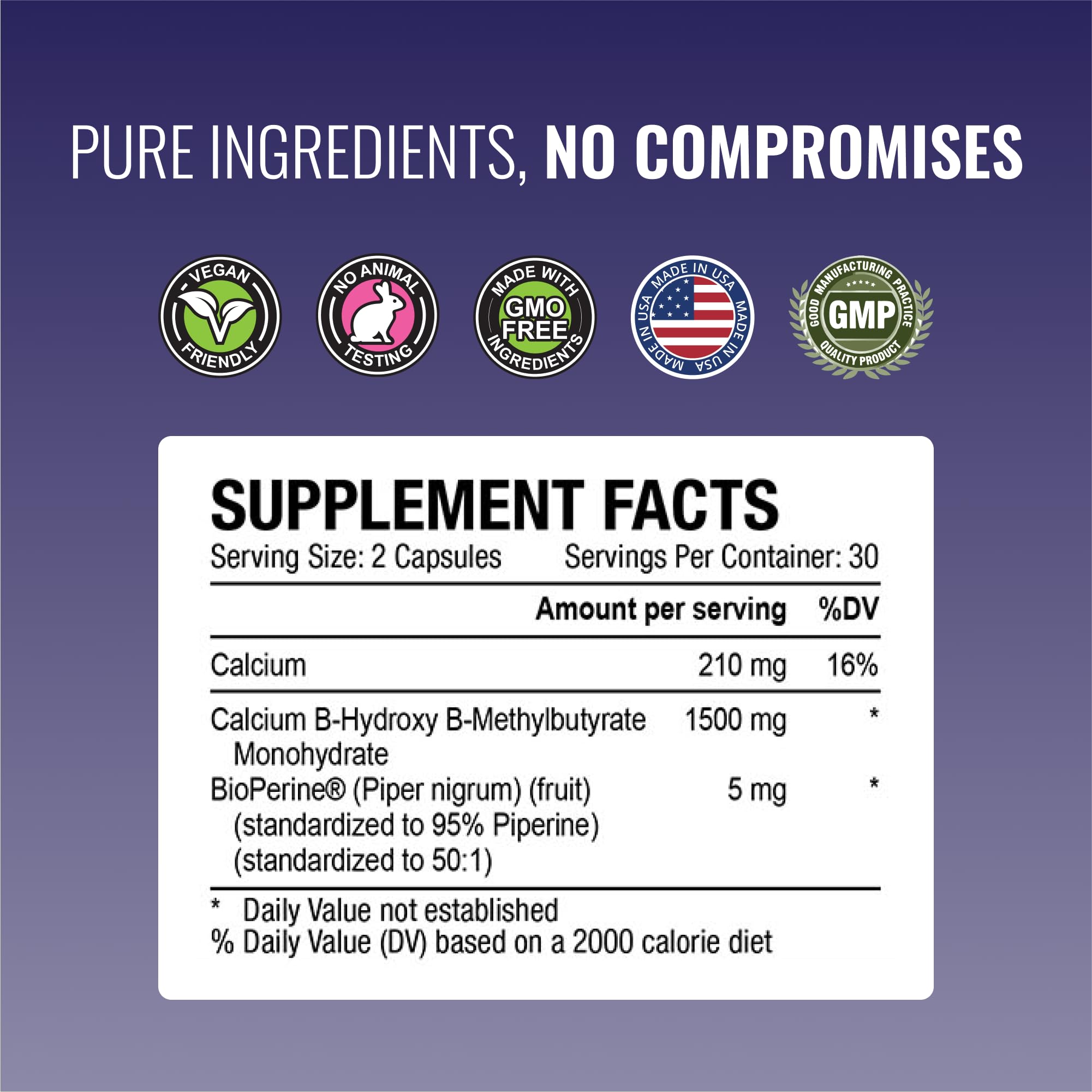 Approved Science HMB - 1500mg High Potency HMB Supplement with Calcium & BioPerine for Absorption - Muscle Health & Exercise Performance - 60 Vegan Capsules - Pack of 3 Approved ScienceAu supplements