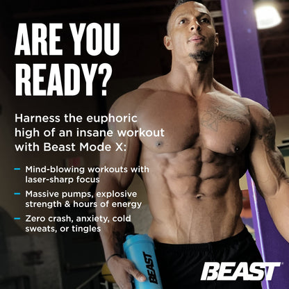 Beast Sports Nutrition Beast Mode X, Rocket Pop - Pre-Workout Powder - Sustained Energy Beast Sports NutritionUS supplements