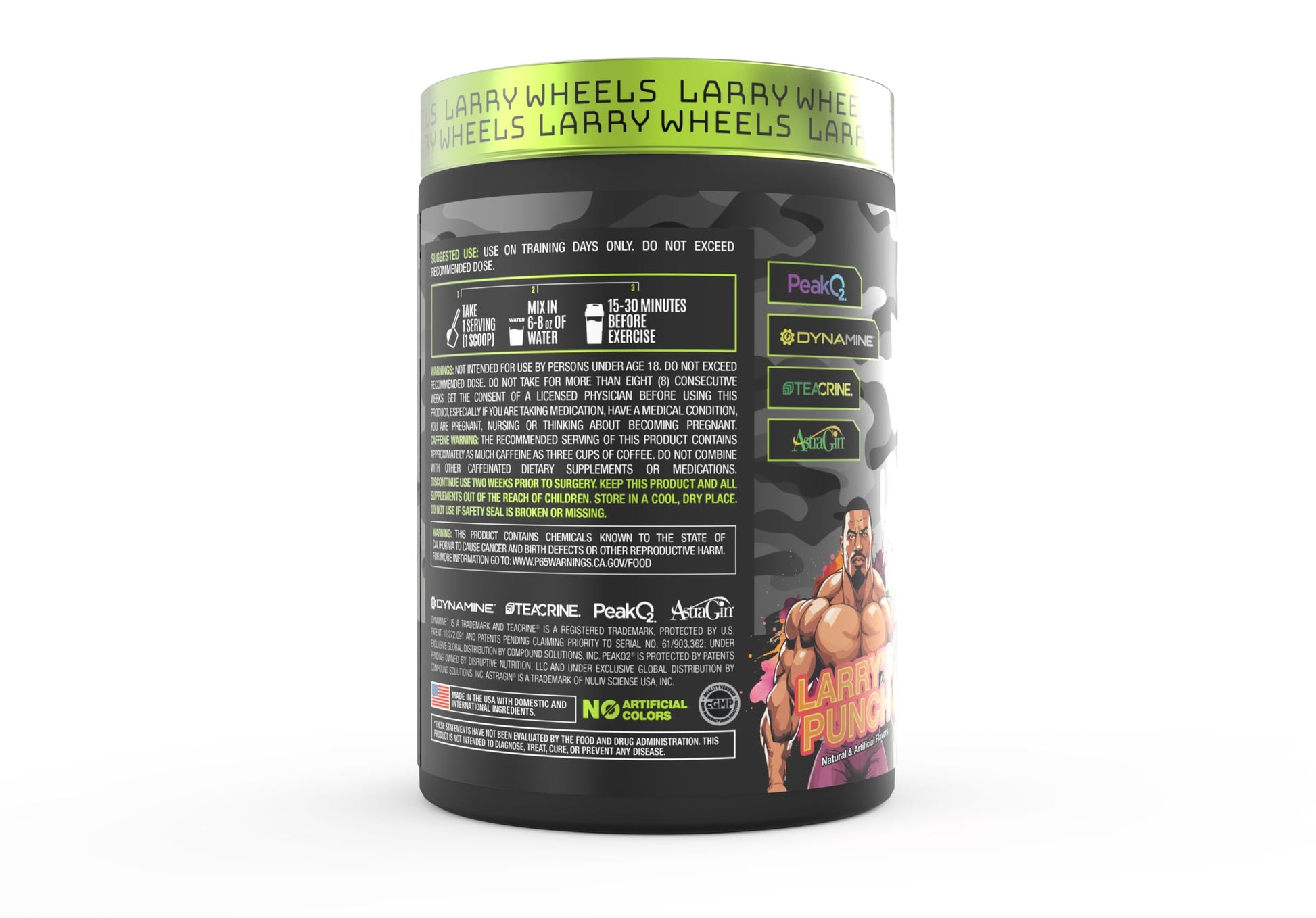 Larry Wheels' Pre Workout - Energy Drink Powder - Pre Workout Powder for Men & Women PR SciencesAu supplements