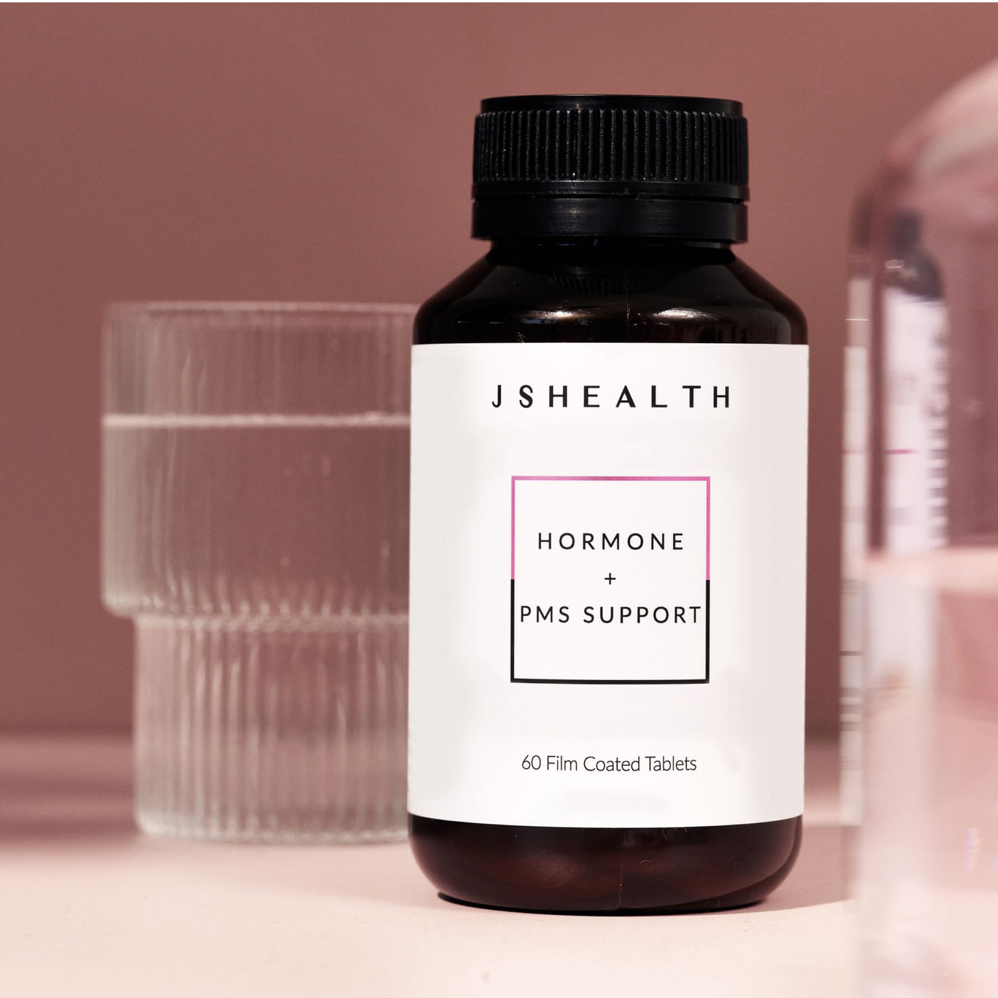 JSHealth Vitamins Hormone Balance for Women and PMS Support Supplement - Premenstrual Symptom Relief with Vitamins B3, B6 & Magnesium (60) JSHealthAu supplements