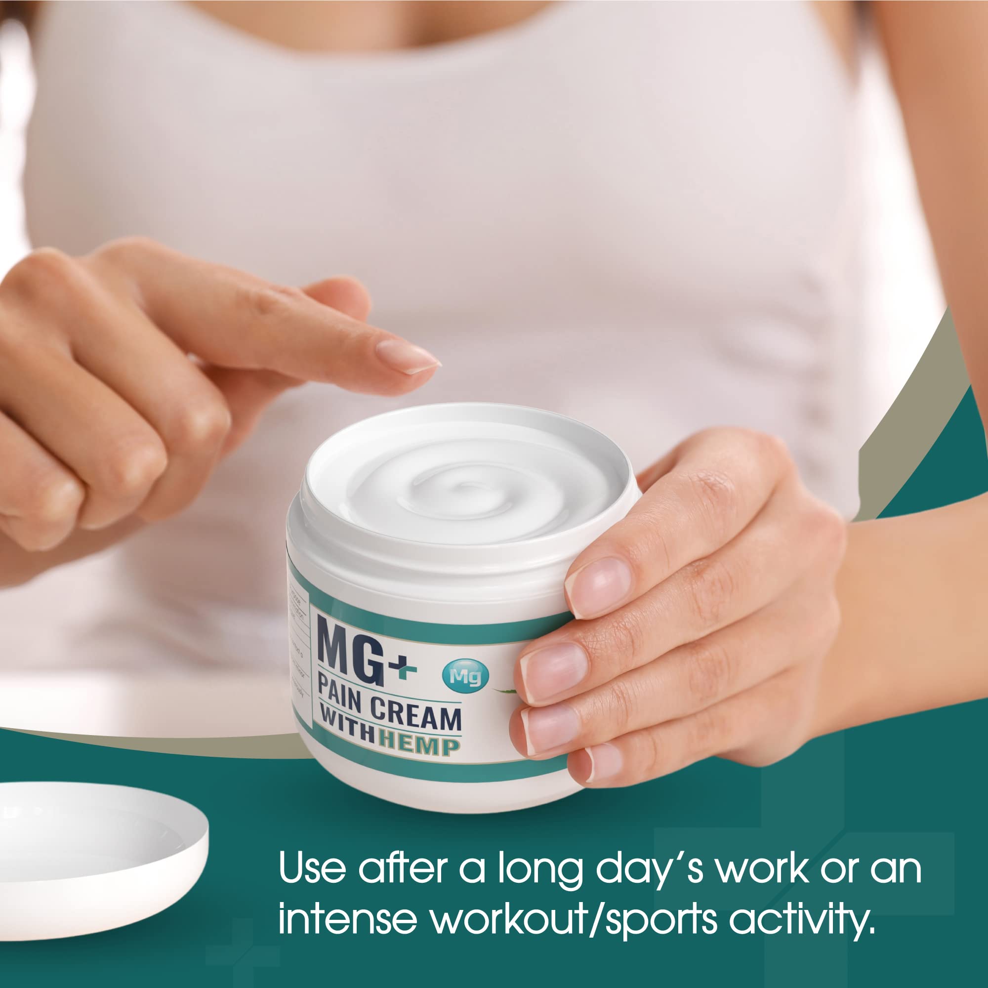 MARS WELLNESS MG+ Hemp Pain Cream (4 oz) - Maximum Strength Arnica & Magnesium Cream for Sore Legs, Joints & Muscle Cramps - Unisex Adults MARS WELLNESSAu supplements