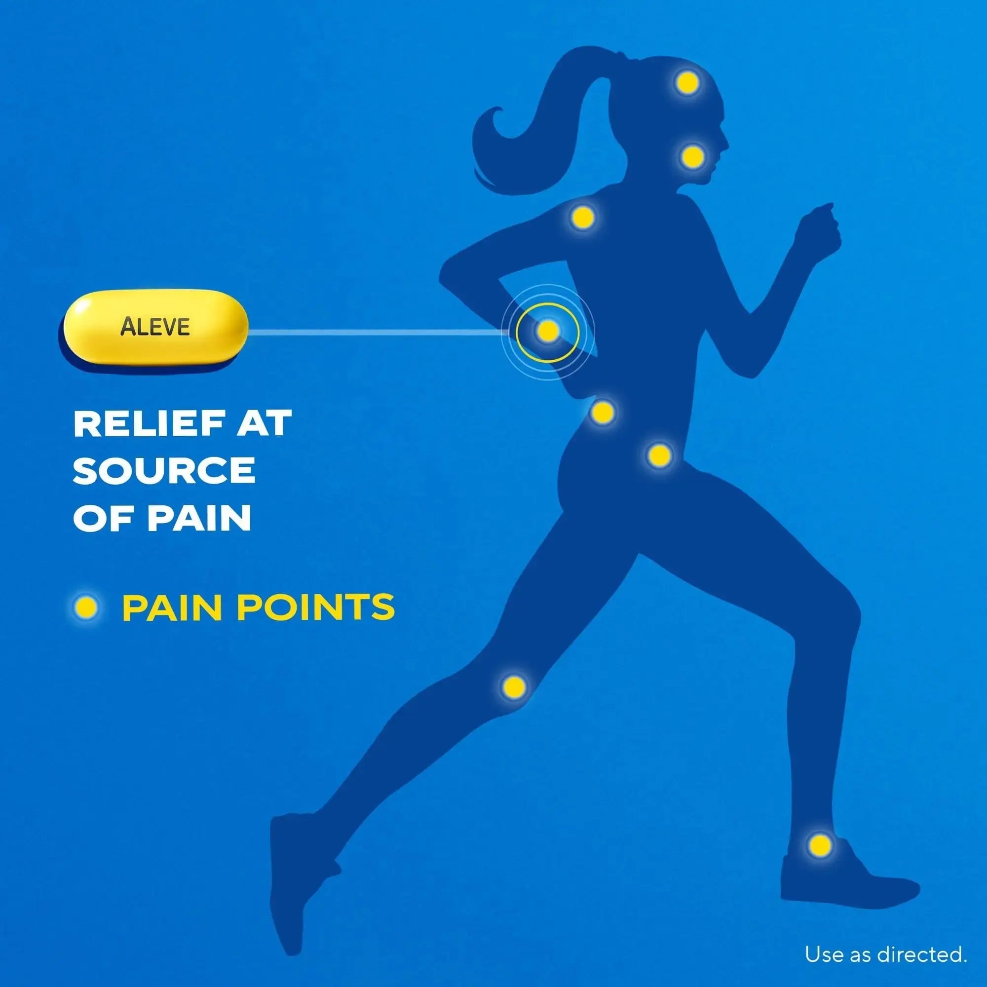 Aleve Pain Reliever & Fever Reducer Gelcaps, Naproxen Sodium, Headache and Back and Body Pain Relief Medicine, for Adults and Children Ages 12 and Up, 90 Count AleveAu supplements