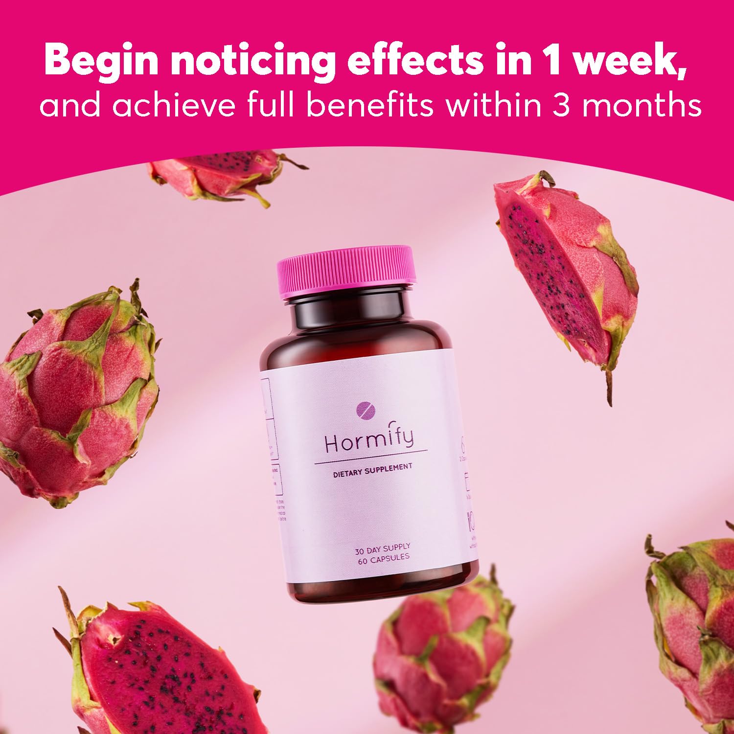Women's Hormone Balance Supplement - Natural Support for Hormonal Balance, Energy Boost, Mood Swings, Hot Flashes, Menopausal Balance - 60 Capsules HormifyAu supplements