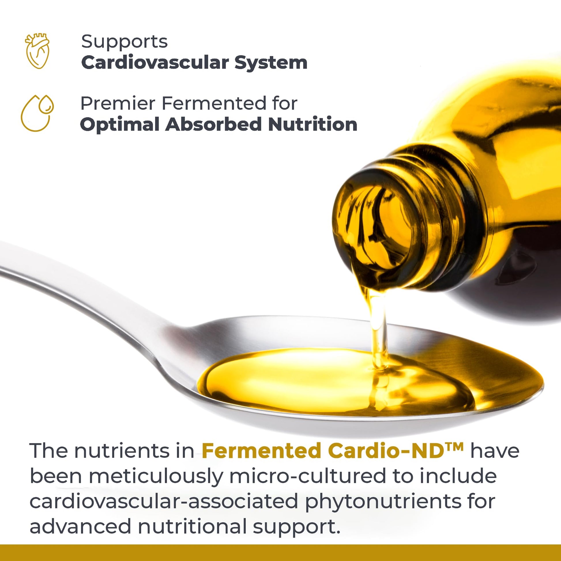 Premier Research Labs Fermented Cardio-ND - Cardio Heart Health, Cardio Support Liquid Fermented in Probiotics for Women, Men, Adults, Supports Heart Health with Hawthorne Berry - 8 fl oz Bottle Premier Research LabsAu supplements