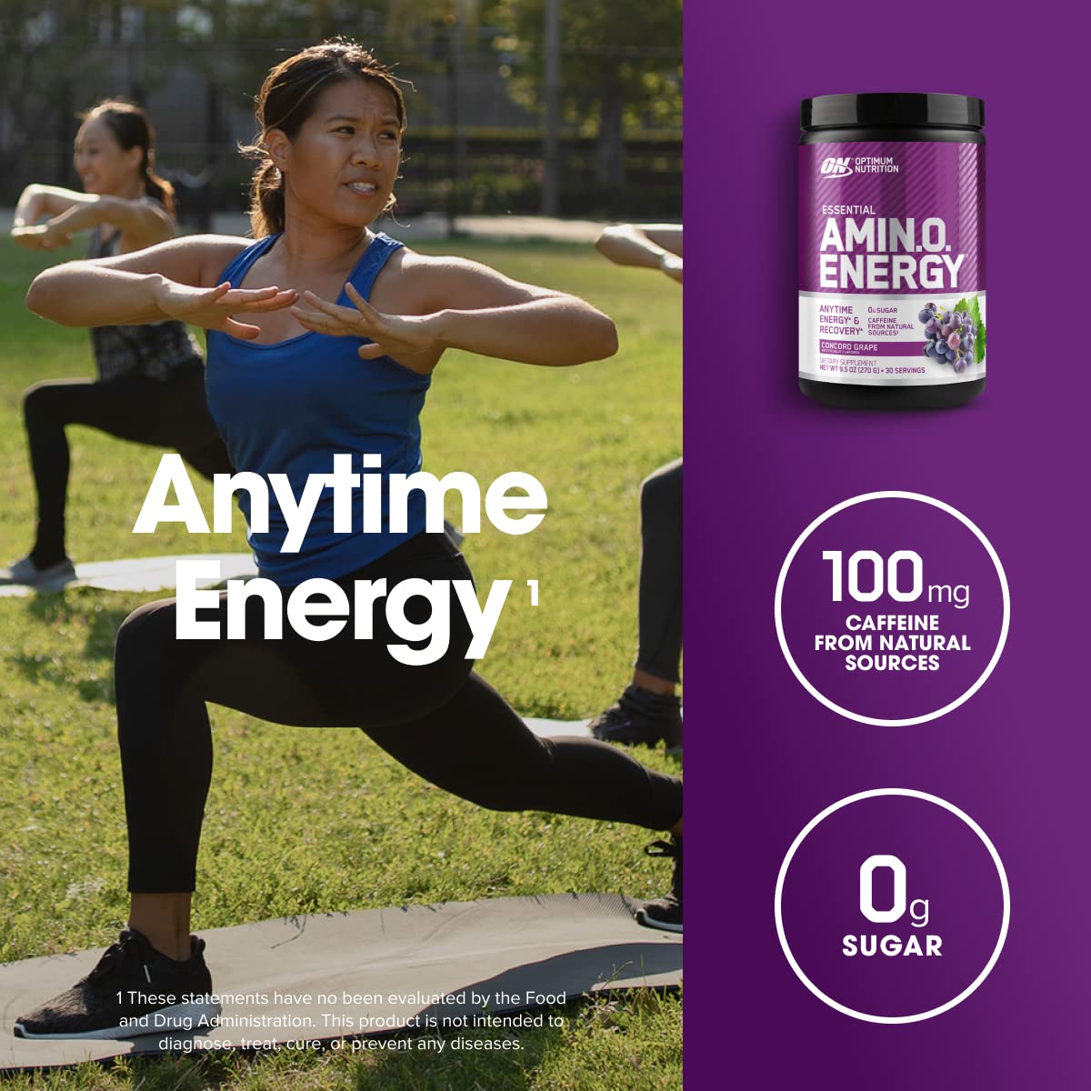Optimum Nutrition Amino Energy - Pre Workout with Green Tea, BCAA, Amino Acids Optimum NutritionAu supplements