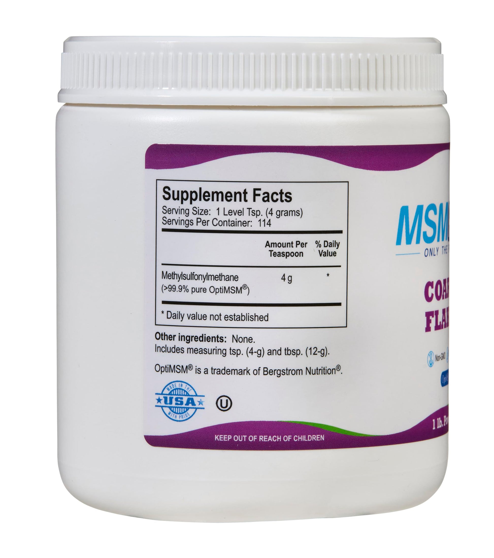 KALA HEALTH MSMPure Coarse Flakes 1lb and Muscle & Joint Cream 2oz Bundle KALA HEALTHAu supplements