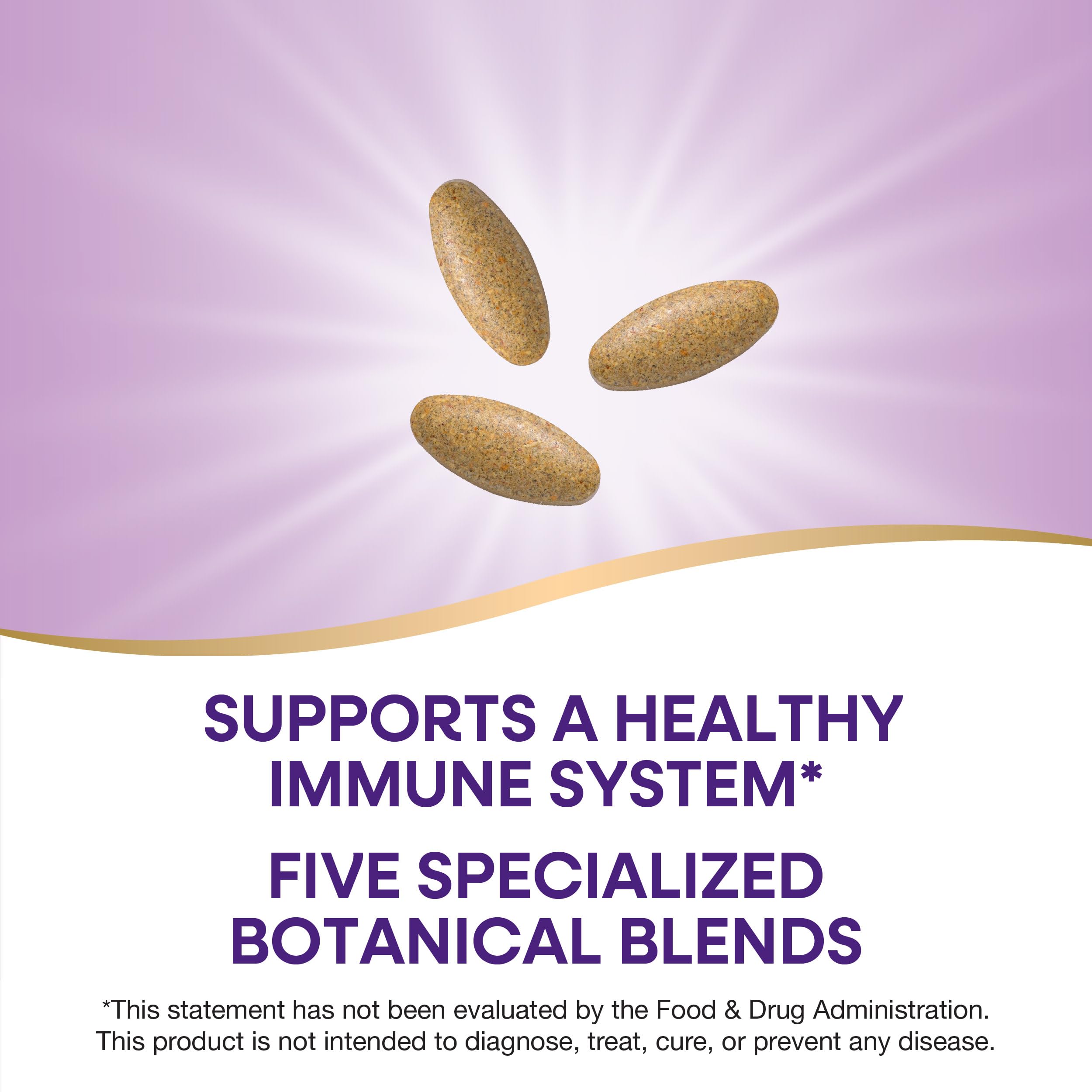 Nature's Way Systemwell Ultimate Immune* with Vitamins C, A, D, Zinc, & Selenium, Multi-System Botanical Blends Including Immune, Respiratory, Digestive & Circulatory, 180 Tablets (Packaging May Vary) Nature's WayAu supplements
