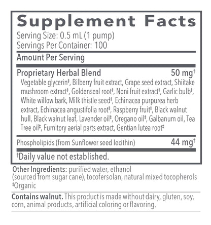 Biocidin LSF for Gut Cleanse Detox & Biofilm Defense Support - Potent, Broad-Spectrum Liposomal Formula for Rapid Absorption - Promote Gut Health, Microbial Balance & Mental Clarity (1.7 Fl Oz) Bio-Botanical ResearchUS supplements