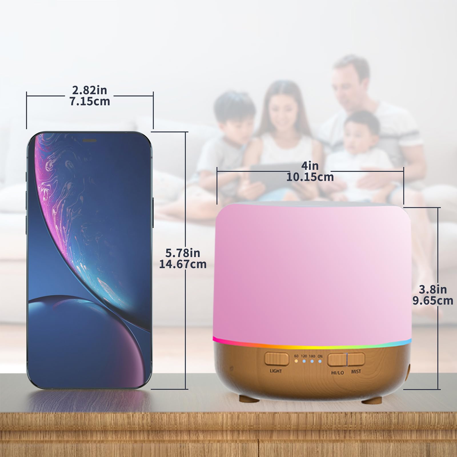 Otheya Scent Essential Oil Diffuser 2 Pack Max 200 ML Ultrasonic Cool Mist Humidifiers and Aromatherapy OtheyaAu supplements