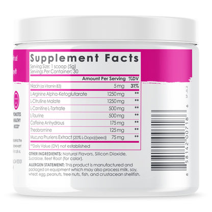 SkinnyFit Jump Start Pre Workout Supplement for Women 30 Servings - Creatine Free SkinnyFitUS supplements