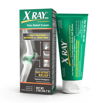X Ray Dol Topical Arthritis Pain Reliever Cream, for Daily Joint & Muscle Pain, Full Prescription Strength, Fast-Acting Relief, 2 Ounces X Ray DolAu supplements
