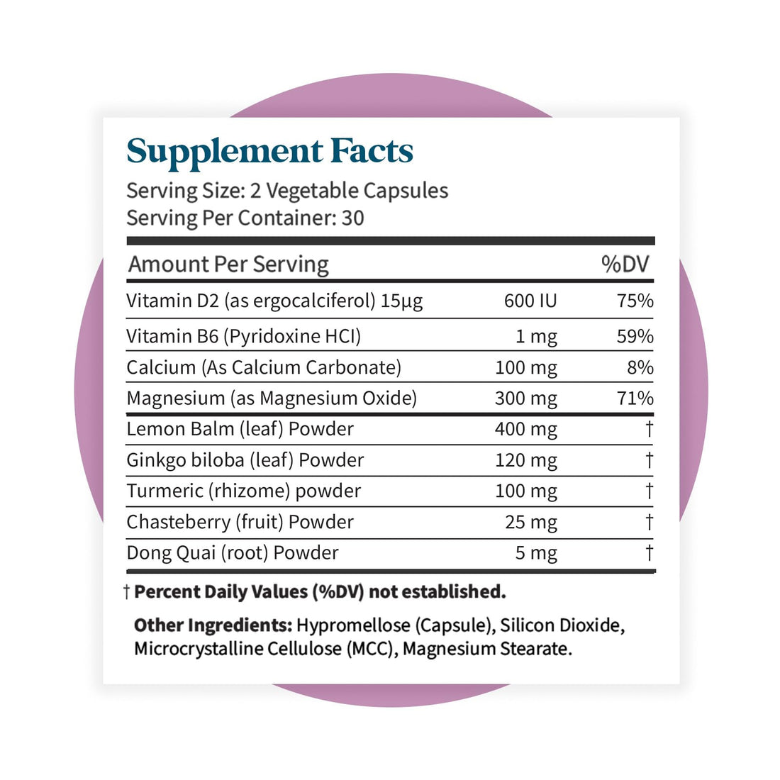 Pattern Wellness PMS Complex – Monthly Cycle Wellness Support – with Vitamin B6, Magnesium & Herbal Extracts – 60 Vegan Capsules Pattern WellnessAu supplements