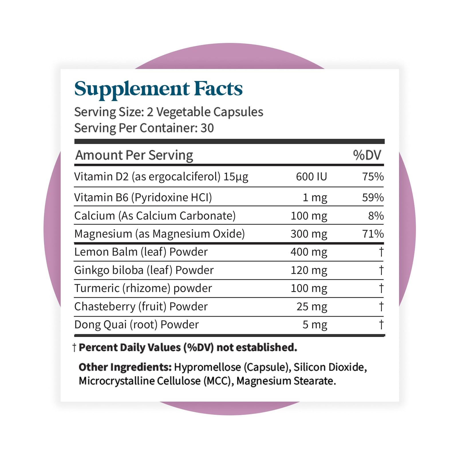Pattern Wellness PMS Complex – Monthly Cycle Wellness Support – with Vitamin B6, Magnesium & Herbal Extracts – 60 Vegan Capsules Pattern WellnessAu supplements