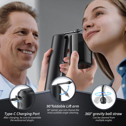Ear Wax Removal - Electric Ear Irrigation Flushing System - Water Powered Ear LebbtlUS supplements