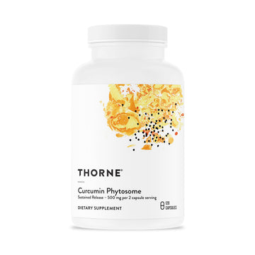 THORNE - Curcumin Phytosome 500 mg (Meriva) - Sustained Release, Clinically Studied - Supports Healthy Inflammatory Response in Joints, Muscles, GI Tract, Liver, Brain & Nerves* - 60 Servings THORNEAu supplements
