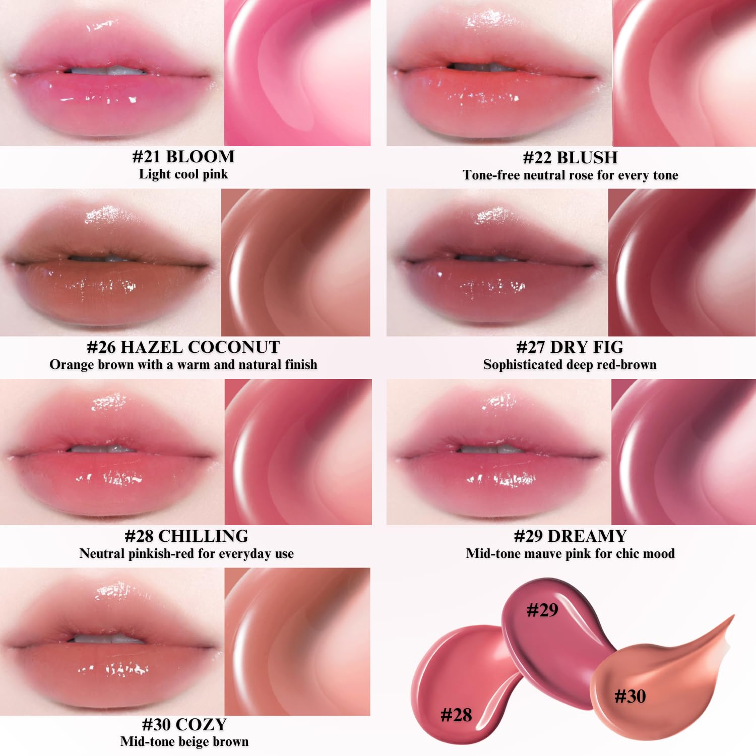 BBIA Glow Tint – Lip Plumping Volumizing Glossy & Glowy Lip Stain Naturally Moisturizing Comfortable Texture Lightweight Long-Lasting Vivid Color Non-Sticky Korean Makeup (30 COZY, Pack of 1) BBI@ BBIAAu supplements