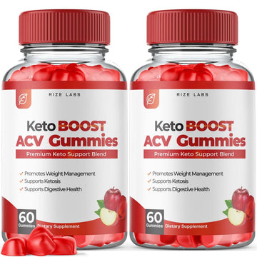 (2 Pack) Keto Boost ACV Gummies - Keto Boost ACV Gummies for Advanced Weight Loss rize labsAu supplements