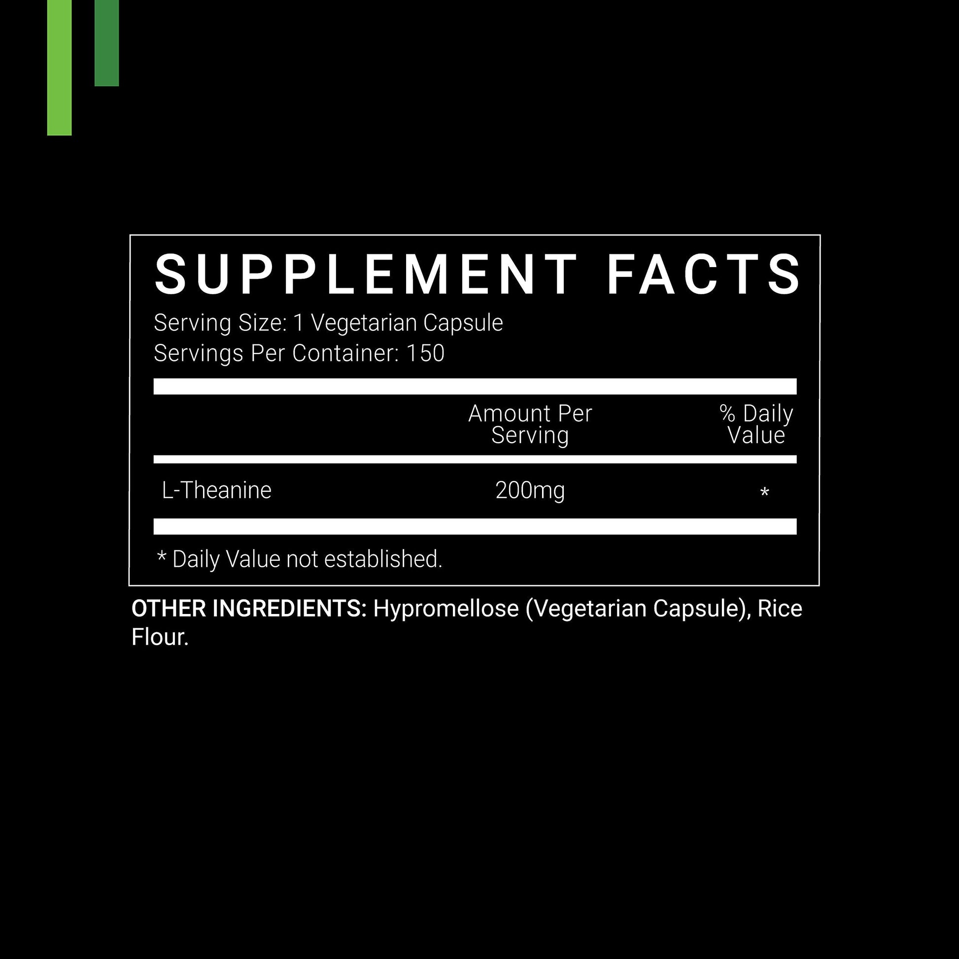 SYMNUTRITION L-Theanine 200mg — 150 Count (V-Capsules) / 150 Servings Manufactured in a cGMP-Registered Facility in USA; Non-GMO, Vegan & Gluten Free SYMNUTRITIONAu supplements