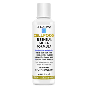 Cellfood Essential Silica Anti-Aging Formula, 4 fl oz - Supports Healthy Bones, Joints, Hair CellfoodAu supplements