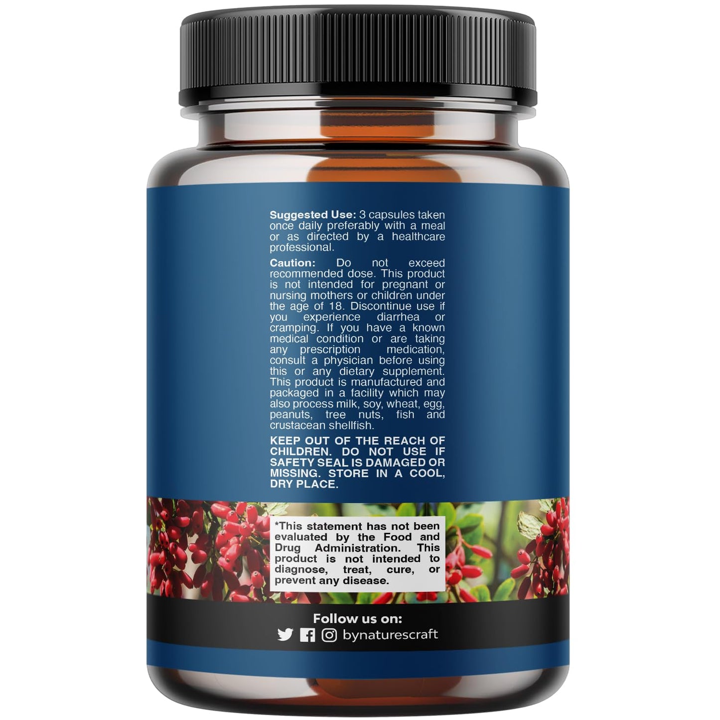 Balancing Berberine Plus 1200mg Per Serving Complex - Antioxidant Berberine with Ceylon Natures CraftUS supplements