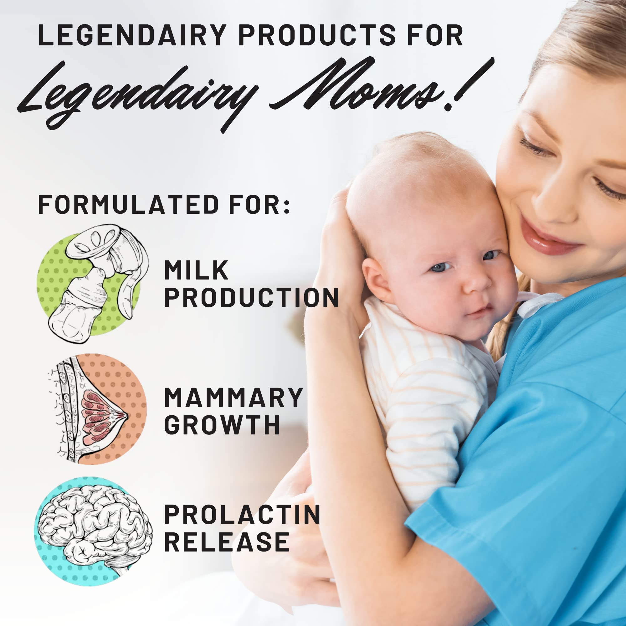 Legendairy Milk Liquid Gold Lactation Supplement, Organic Goat's Rue Lactation Legendairy MilkAu supplements