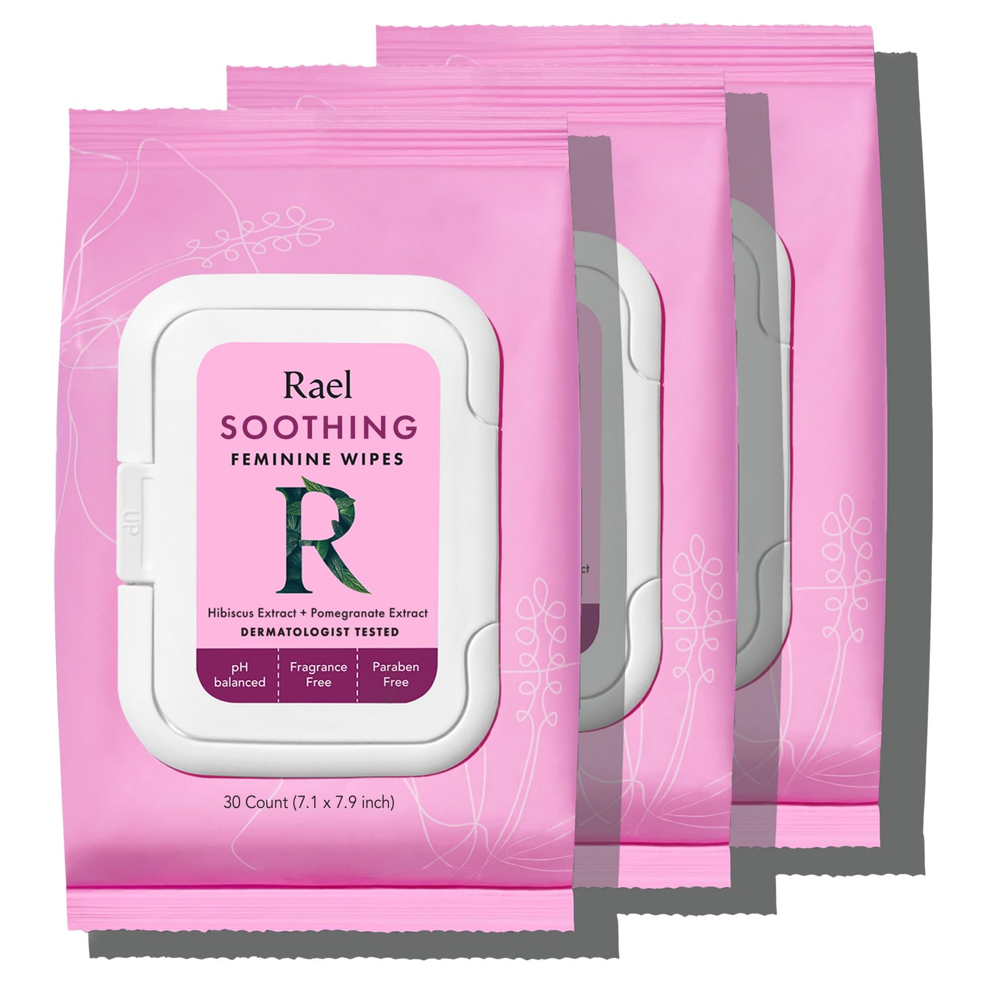 Rael Feminine Wipes, Soothing Wipes for Women - pH Balance, Clean Ingredients, All Skin Types RaelAu supplements