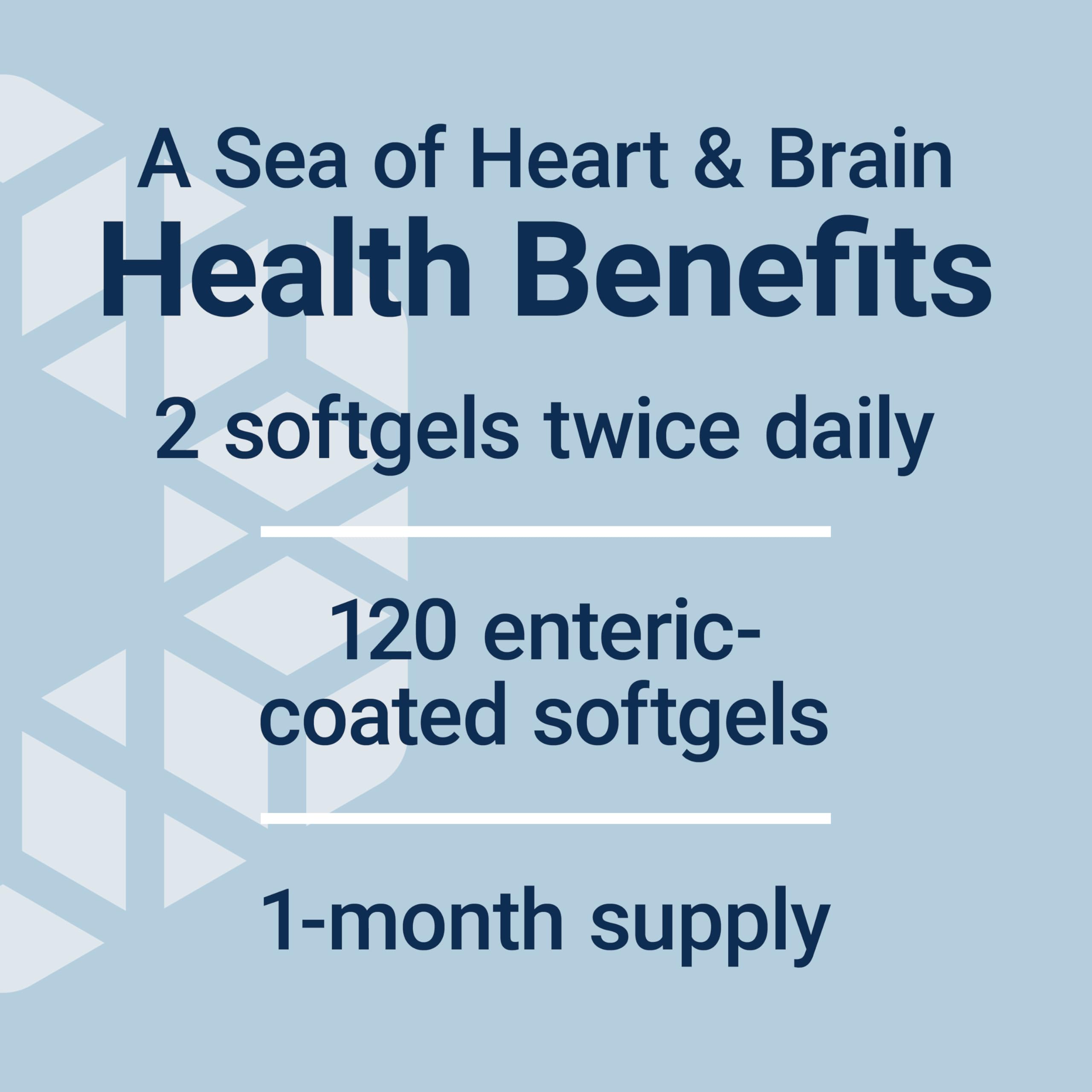 Life Extension Super Omega-3 EPA/DHA Fish Oil, Sesame Lignans & Olive Extract – Heart Health, Brain Health, Inflammation Health Support, Gluten-Free, Enteric-Coated, Non-GMO, 120 Softgels Life ExtensionAu supplements