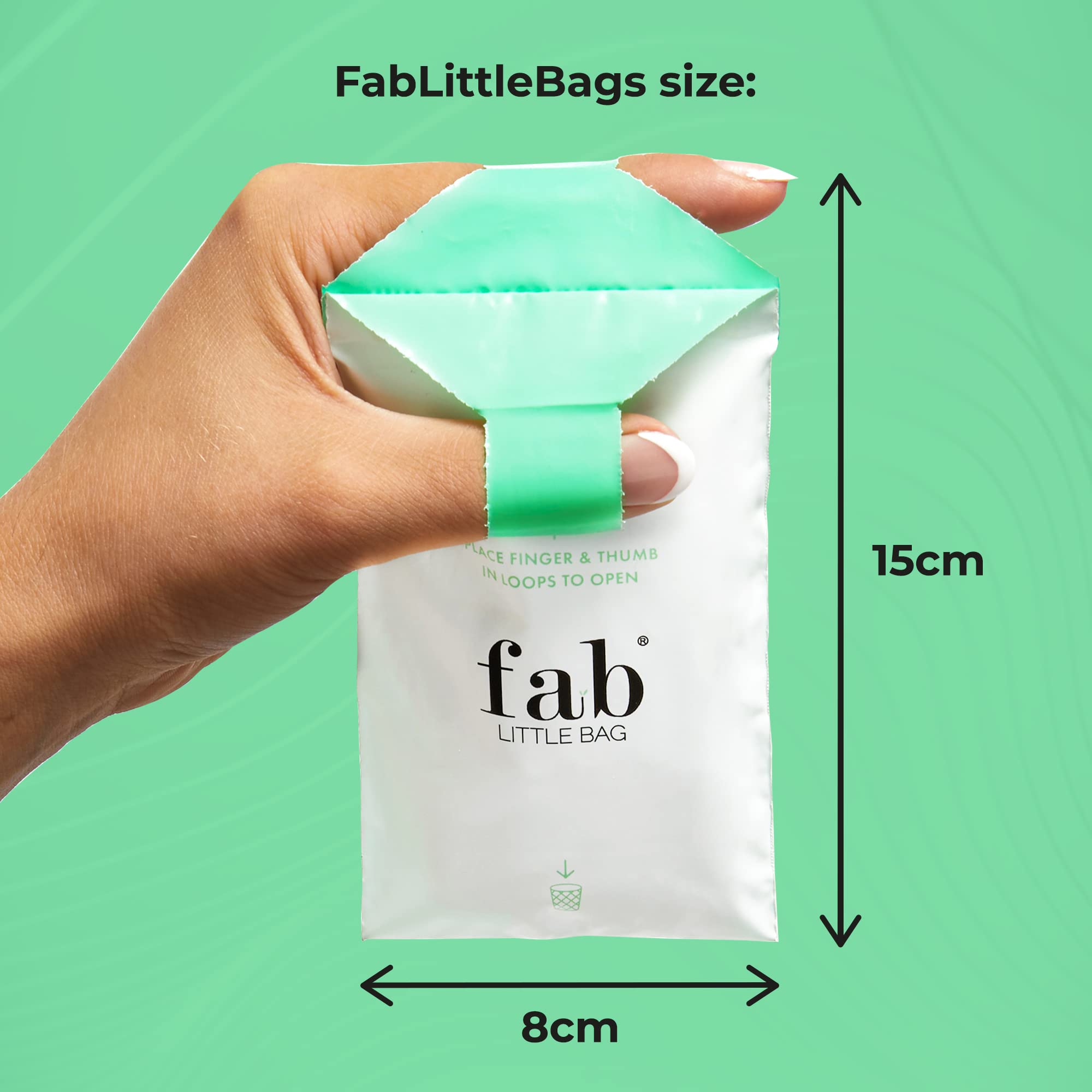 Fab Little Bag Starter Plus Pack - 45 Sanitary Disposal Bags Plus Recyclable Refill Pack Fab Little BagAu supplements