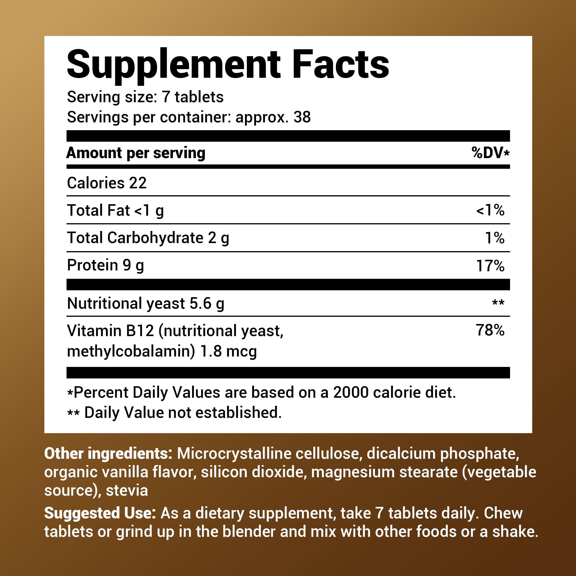Dr. Berg Nutritional Yeast Tablets – Natural B12 Added - All 8 B Vitamin Complex – Organic Dr. Berg NutritionalsUS supplements