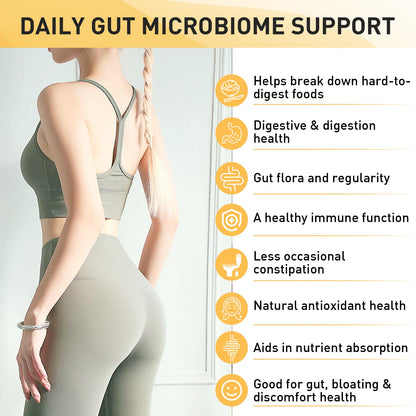 Probiotics for Women & Men, 300 Billion CFU 11 Strains, Probiotic with Organic Herbal GOGOSATISUS supplements