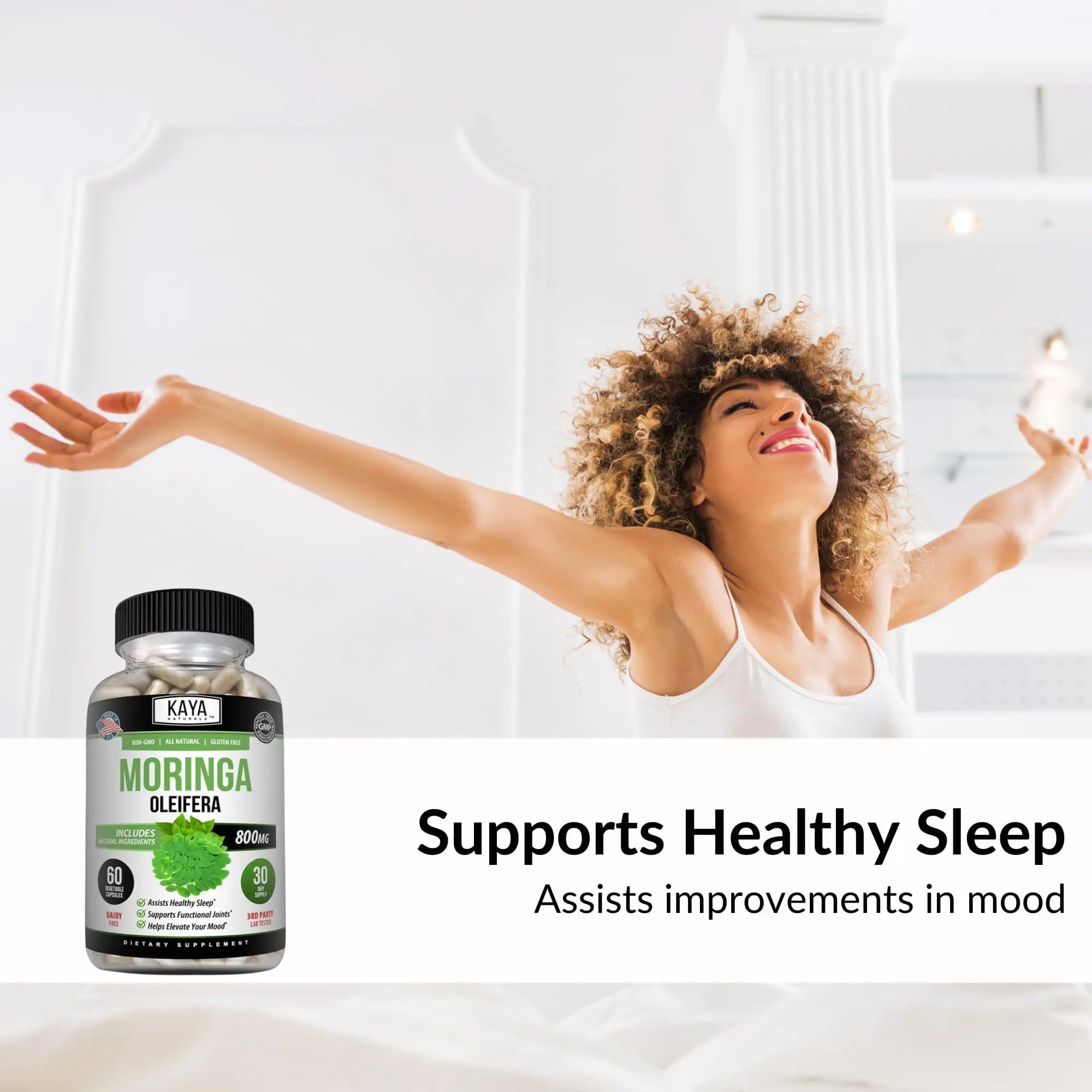 Kaya Naturals Moringa Leaf Extract - Complete Greens Superfood Supplement - Pure Miracle Tree Moringa - Boost Energy Naturally Kaya NaturalsAu supplements