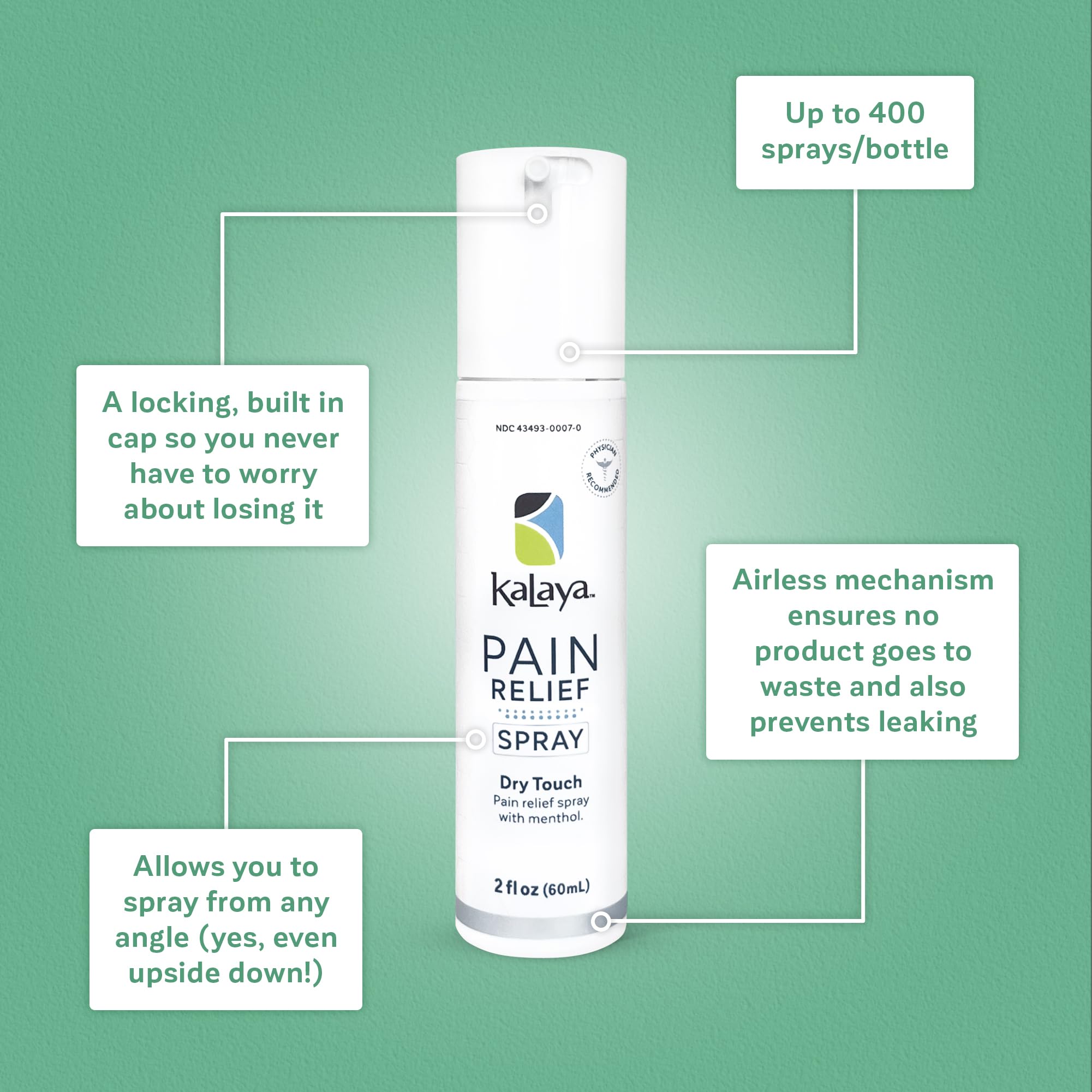 Kalaya 6X Pain Relief Arnica Cream with Massager and Active Pain Relief Spray for Joint & Muscle Pain Kalaya NaturalsAu supplements