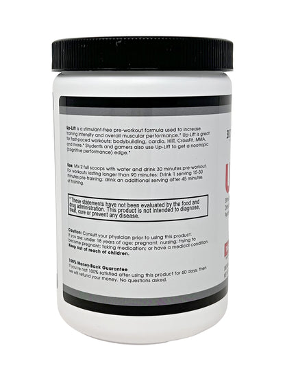Beverly International Up-Lift Stimulant Free 330 grams. Workout Energy Drink Mix w/Nitric Beverly InternationalUS supplements