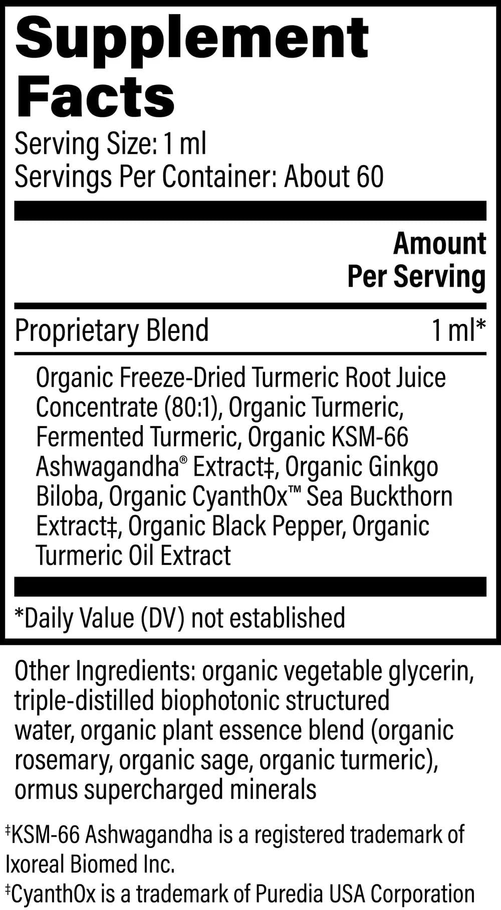 Global Healing Center Brain Health - USDA Organic Brain Supplements for Memory & Focus - Nootropics Supplement to Combat Mental Fog, Advanced Focus Factor for Adults Extra Strength - 2 Fl Oz Global Healing CenterAu supplements