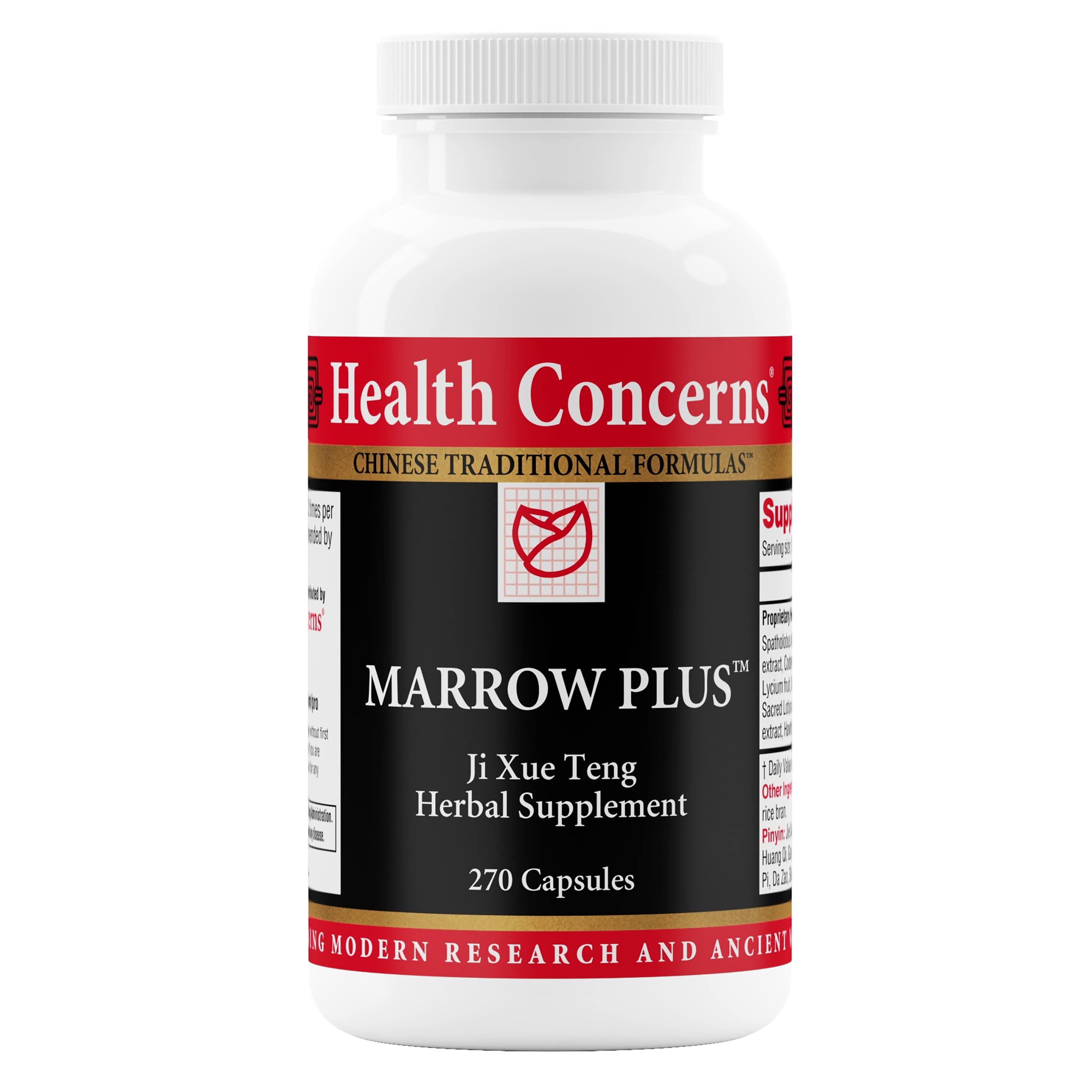 Health Concerns Marrow Plus – Bone Marrow & Blood Generation Herbal Supplement – Chinese Herbal Formula for Anemia, & Circulation Support – Astragus, Salvia, & Tangerine Extracts – 270 Capsules Health ConcernsAu supplements