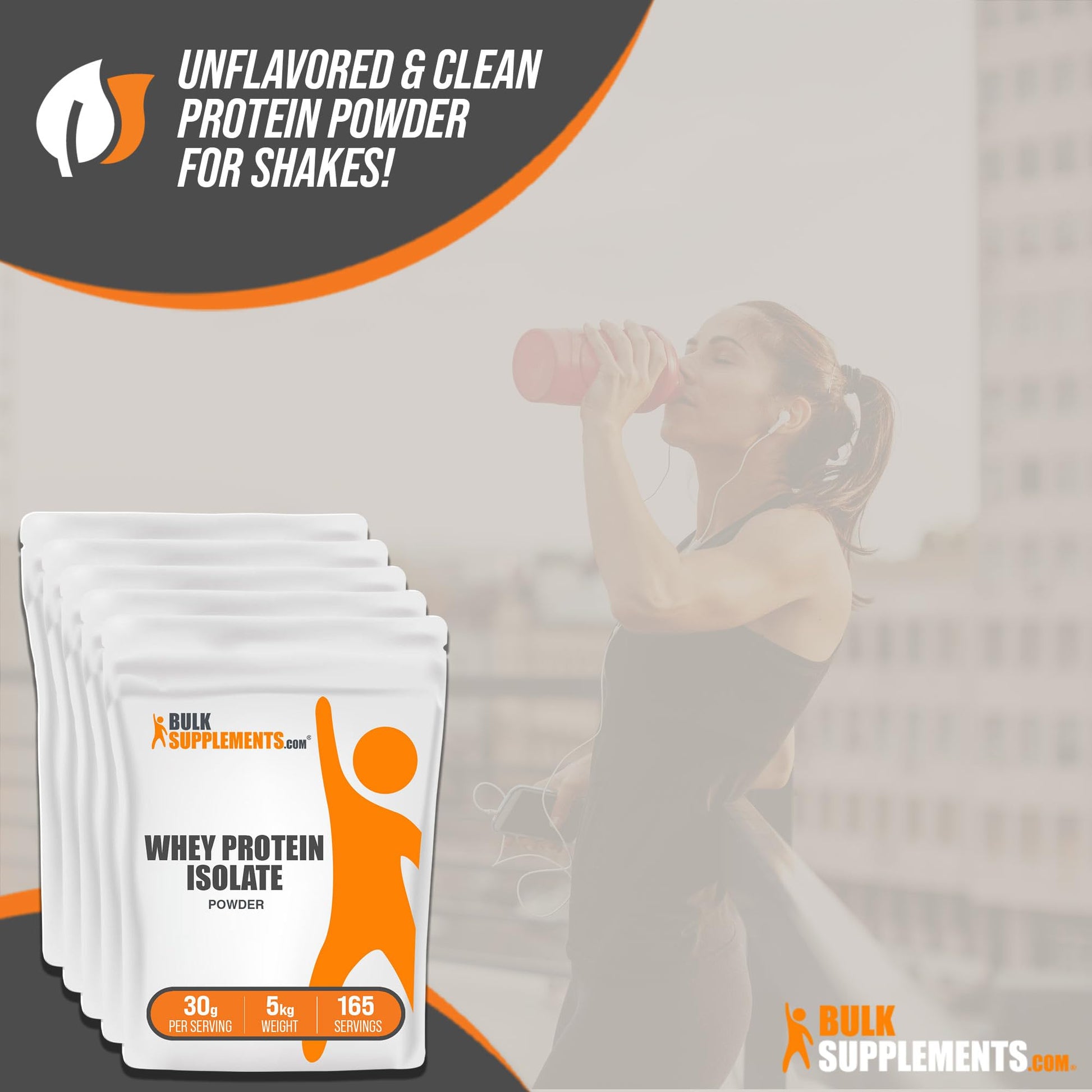 BULKSUPPLEMENTS.COM Whey Protein Isolate Powder - Unflavored Protein Powder BULKSUPPLEMENTS.COMUS supplements