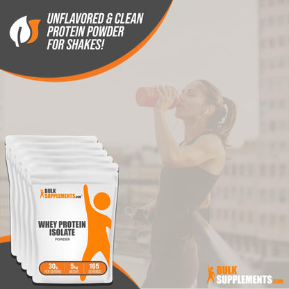BULKSUPPLEMENTS.COM Whey Protein Isolate Powder - Unflavored Protein Powder BULKSUPPLEMENTS.COMUS supplements