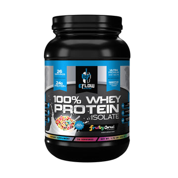 eFlow Nutrition 100% Whey Protein Isolate - Gluten & Lactose-Free Digestive Enzymes eFlow NutritionUS supplements